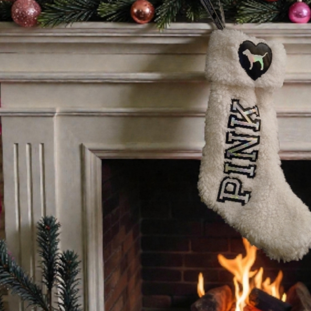 Victoria's Secret Pink Christmas Stocking